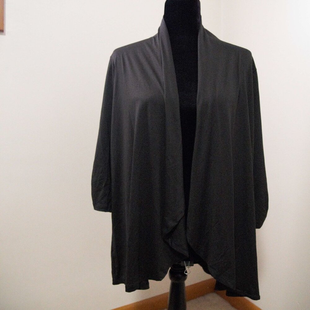 Black Lightweight Cardigan